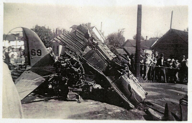 item thumbnail for Remains of the Air Force Plane Crash