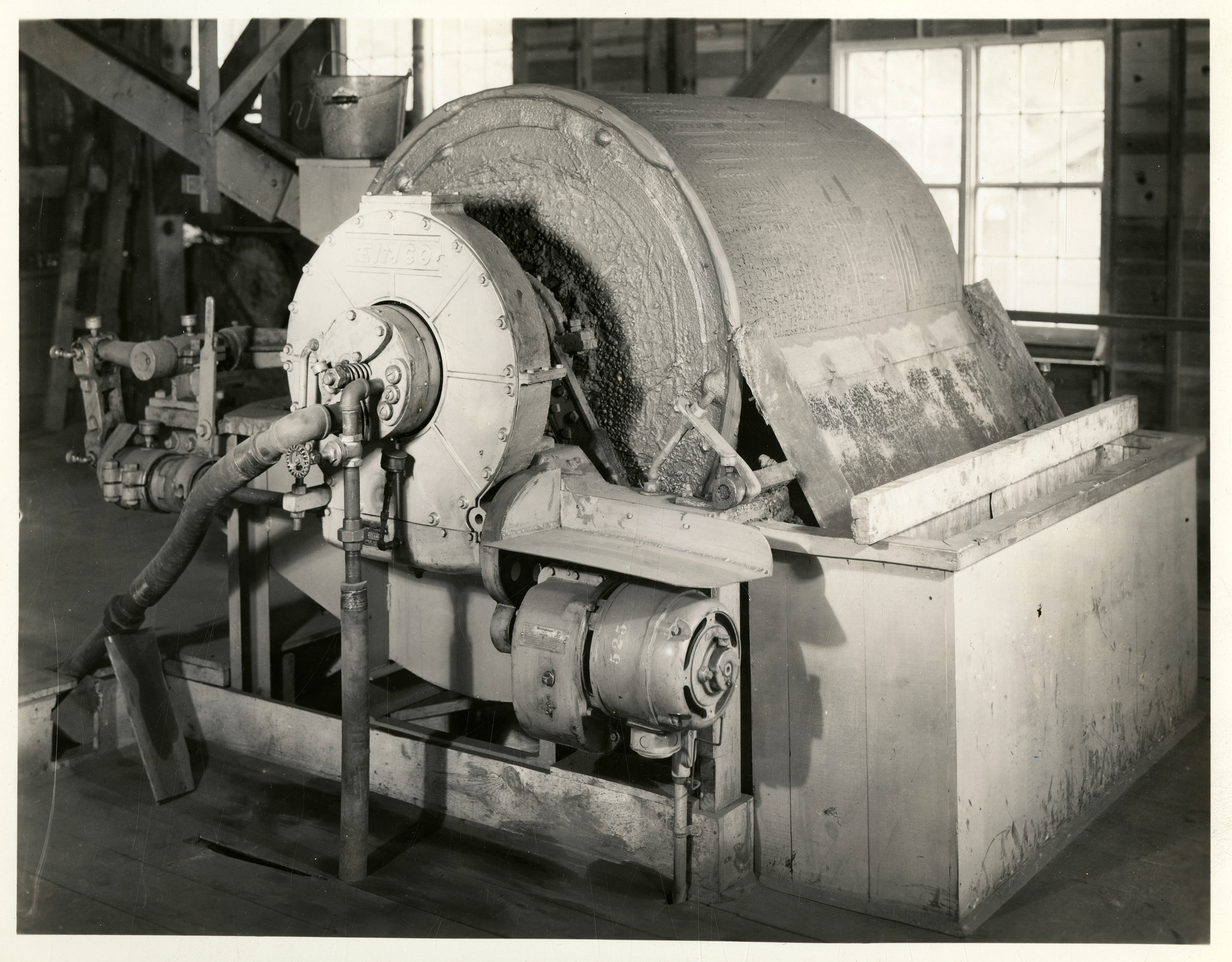 Mining Machinery In Hecla-Star Mill | George W. Tabor Photographs