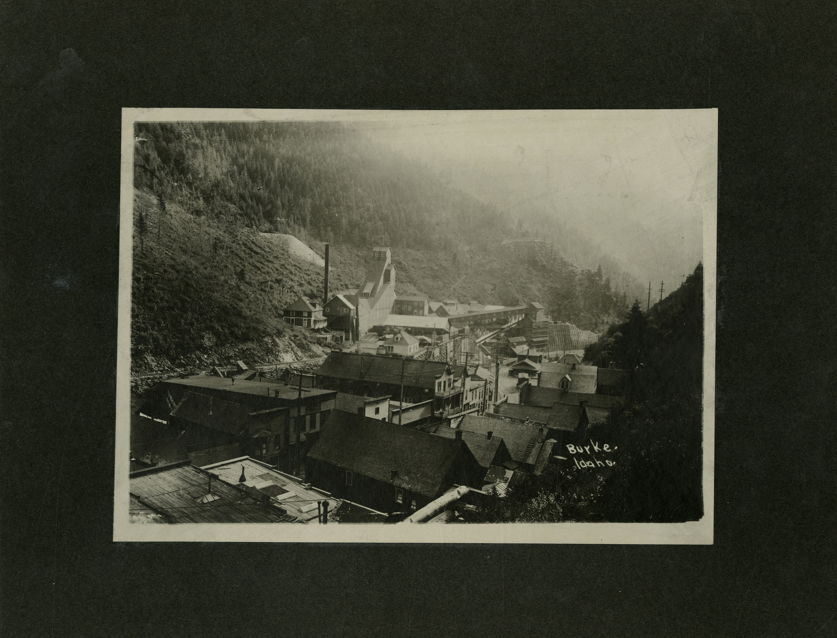 Hecla Mine, Burke, Idaho | George W. Tabor Photographs