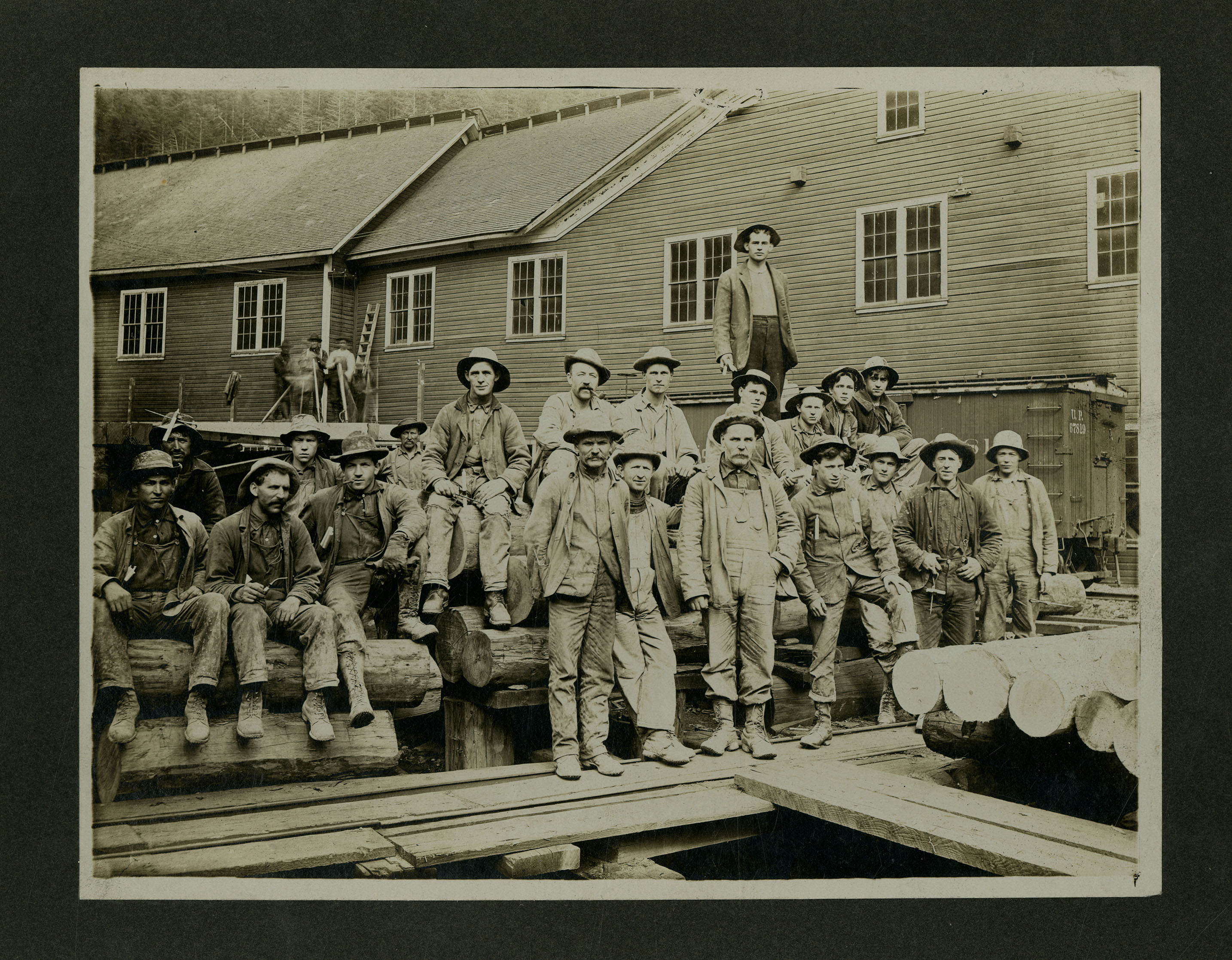 Hecla Mining Company Miners | George W. Tabor Photographs