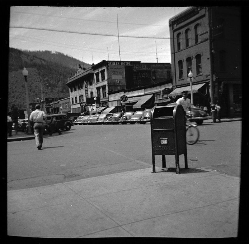 Wallace, Idaho street scene [01] W. Tabor Photographs