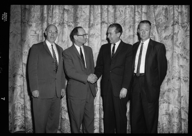 Four men in the Rotary Club at the Frank Brewer Award Ceremony | George ...