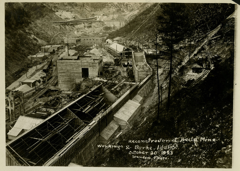 Reconstruction Of Hecla Mine | George W. Tabor Photographs