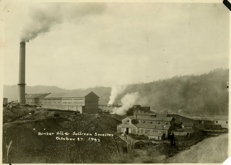 Bunker Hill and Sullivan Smelter [01] | George W. Tabor Photographs