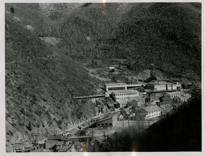 Surface Plant of the Sunshine Mining Company, the largest Silver ...